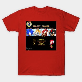 Streets of Rage x Sonic the Hedgehog (Knuckles) T-Shirt